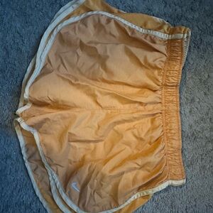 Nike Orange Athletic Shorts
